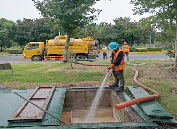 濂溪化油池清理